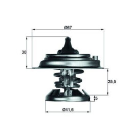 Термостат MAHLE ORIGINAL tx2980d
