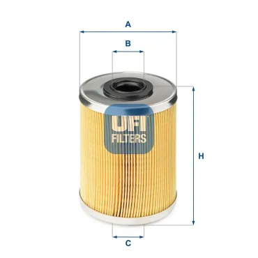 Топливный фильтр UFI 2668700