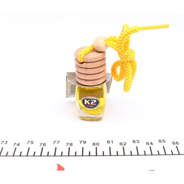 Автомобильный ароматизатор освежитель воздуха лимон / VINCI VENTO SOLO REFILL LEMON 8ML K2 v408