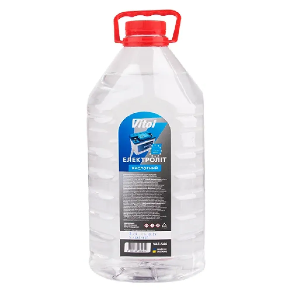 Електроліт кислотний 5,44 кг VITOL 62967