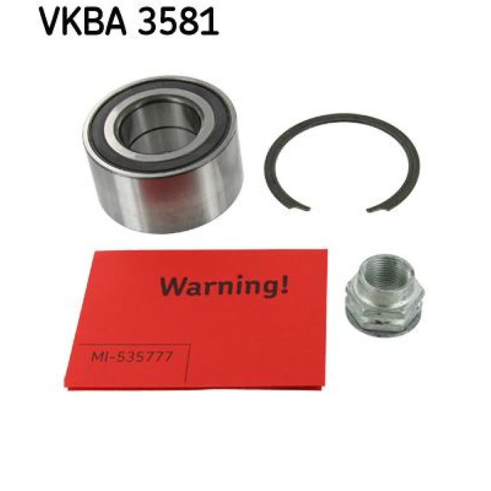 Комплект подшипника ступицы колеса SKF vkba3581
