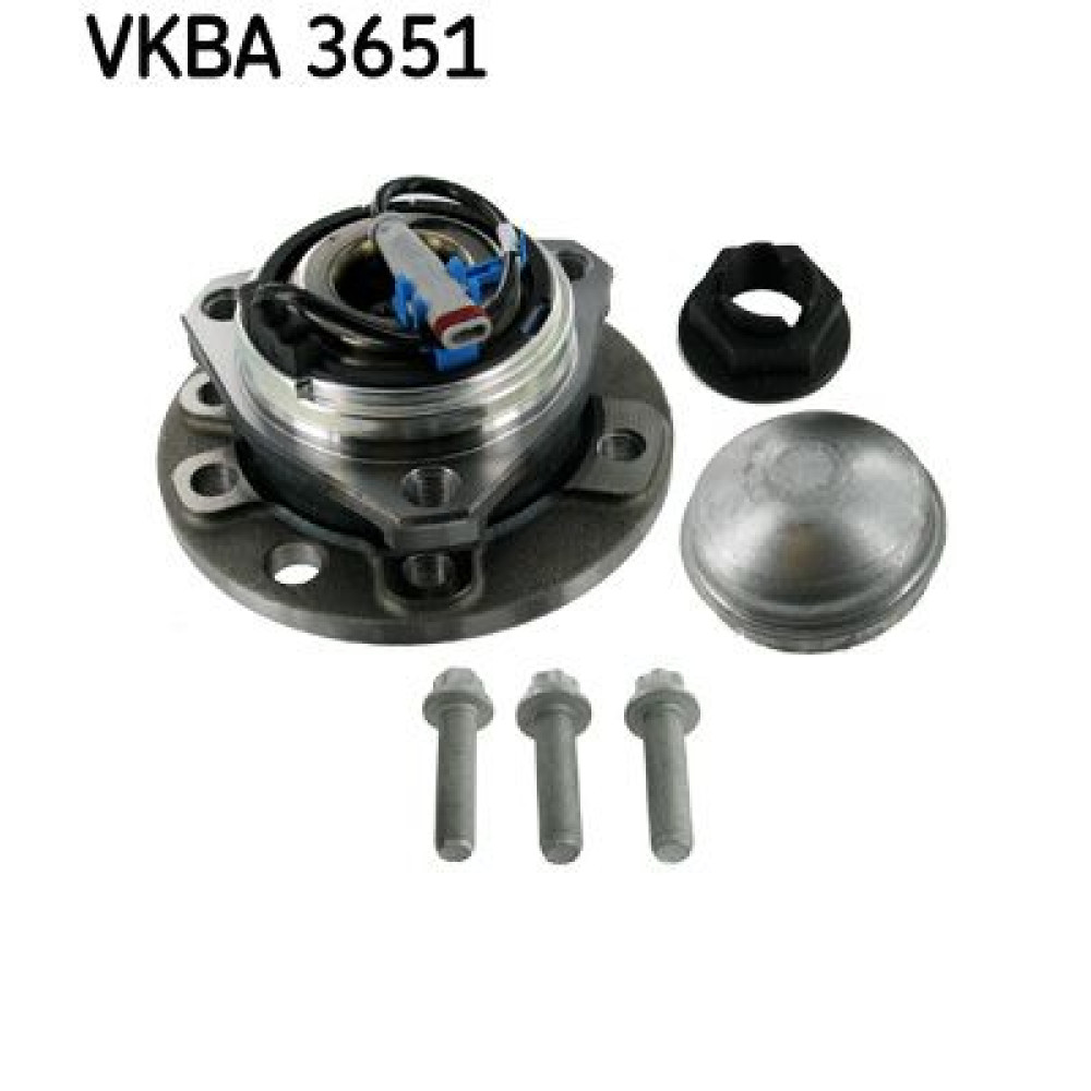 Маточина колеса, з елементами монтажу SKF vkba3651