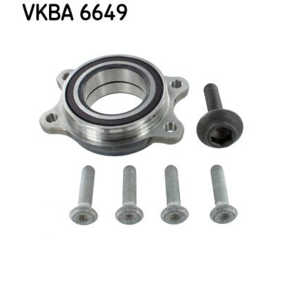Маточина колеса з елементами монтажу SKF vkba6649