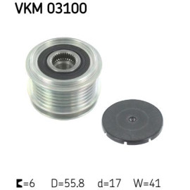 Шків привідного ременя SKF vkm03100