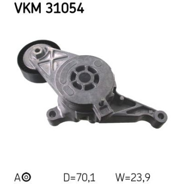 Шкив натяжной SKF vkm31054