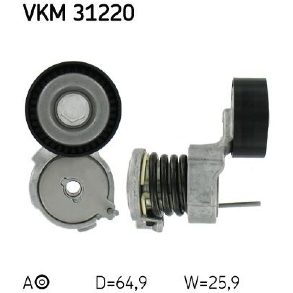 Шкив натяжной SKF vkm31220