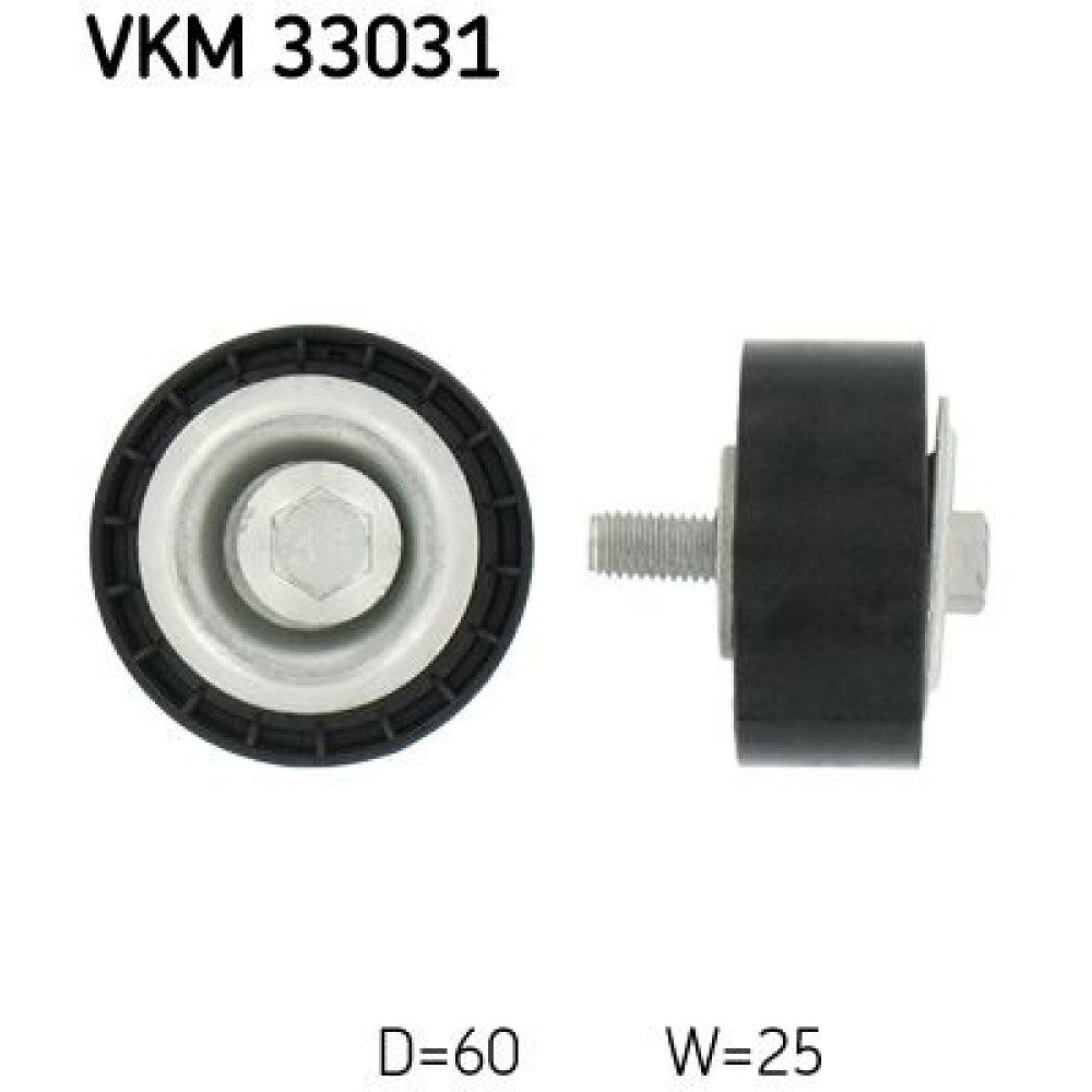 Шків привідного ременя SKF vkm33031