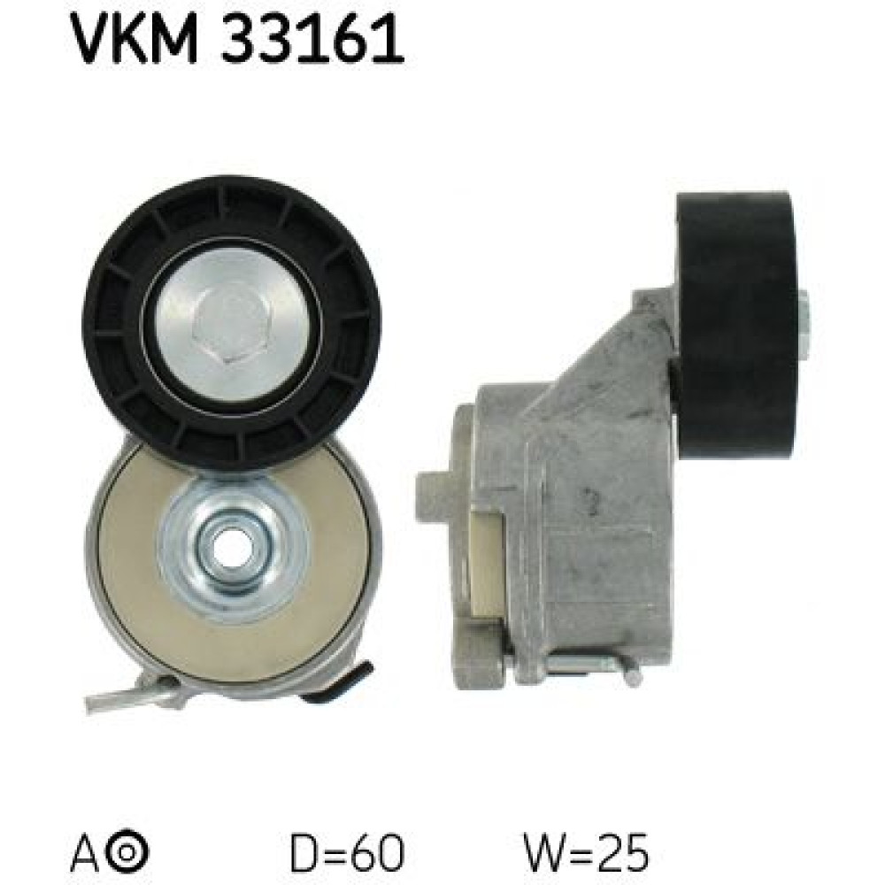 Шків натяжний SKF vkm33161
