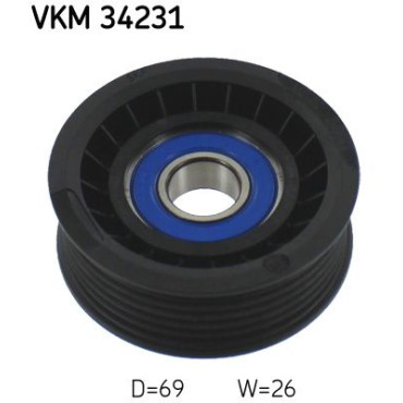 Ролик SKF vkm34231