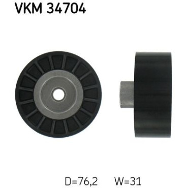 Шкив приводного ременя SKF vkm34704