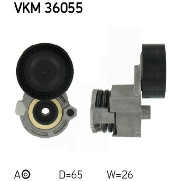 Шків натяжний SKF vkm36055