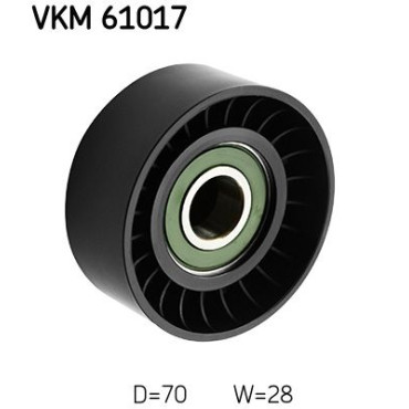 Обводной ролик SKF vkm61017