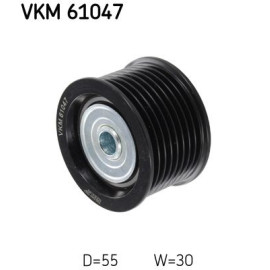 Комплект доріжкового ременя, обводний ролик SKF vkm61047