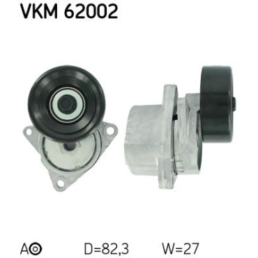 Шків натяжний SKF vkm62002