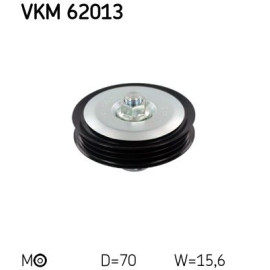 Ролик натяжний SKF vkm62013