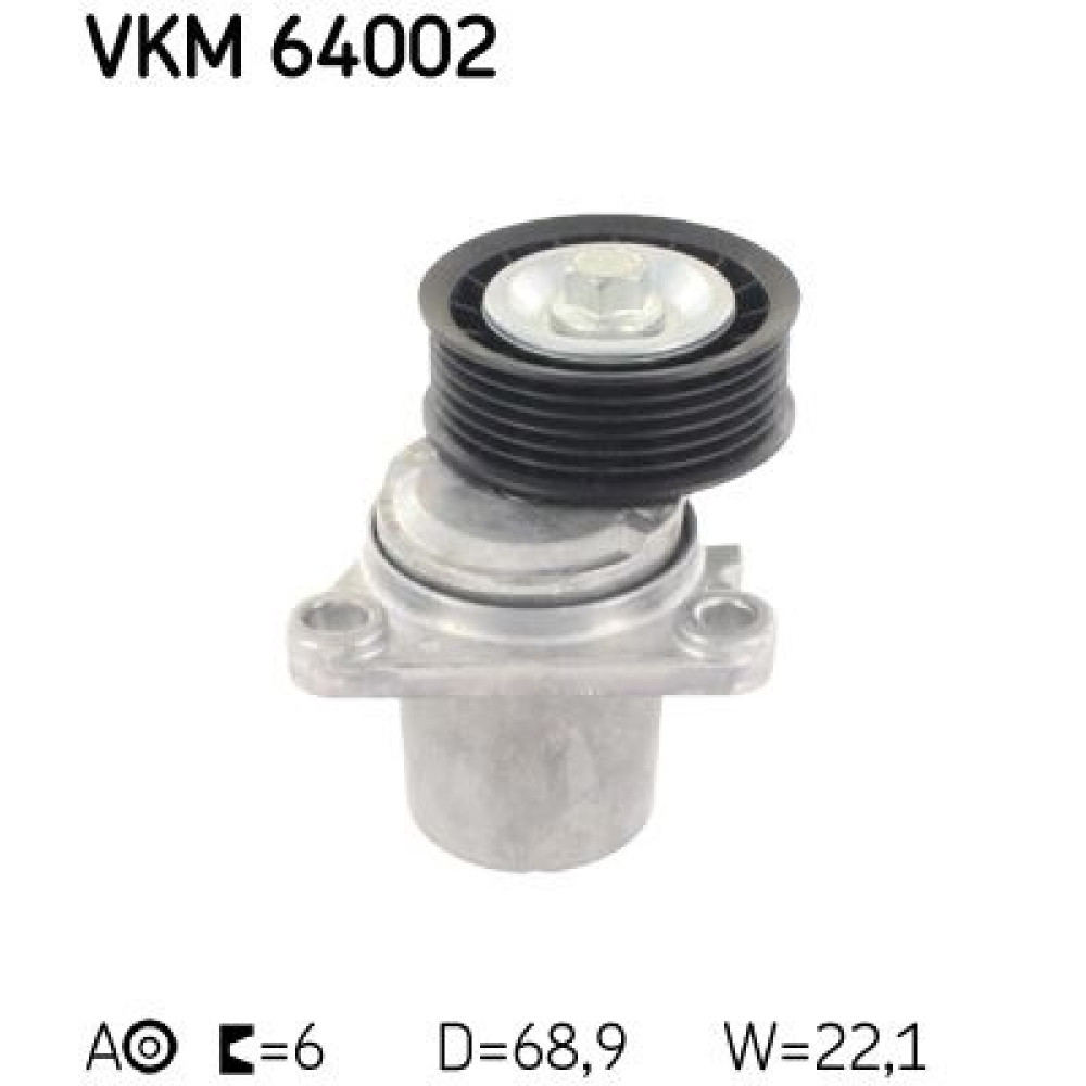 Шків натяжний SKF vkm64002