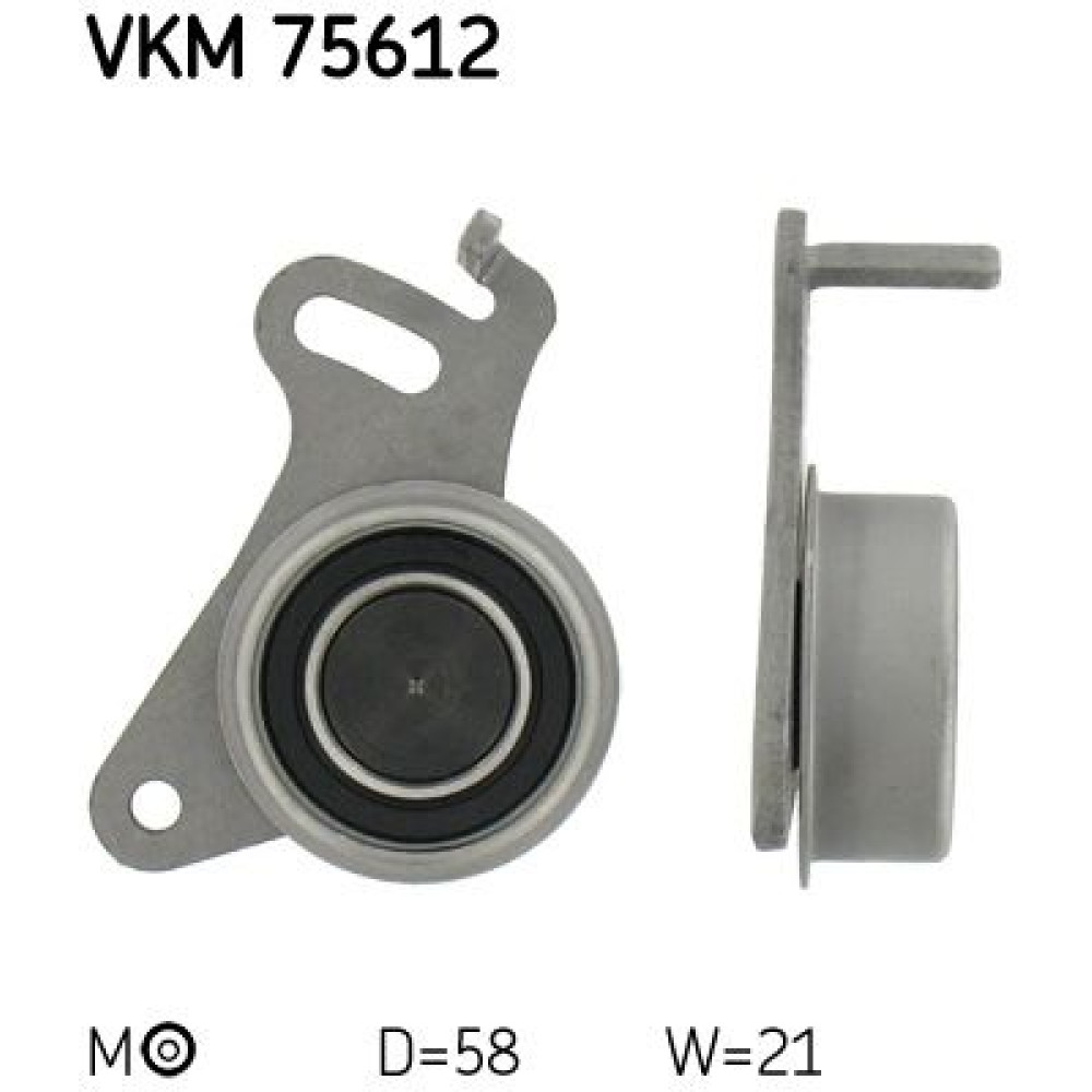 Шків натяжний SKF vkm75612