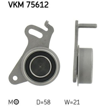 Шків натяжний SKF vkm75612