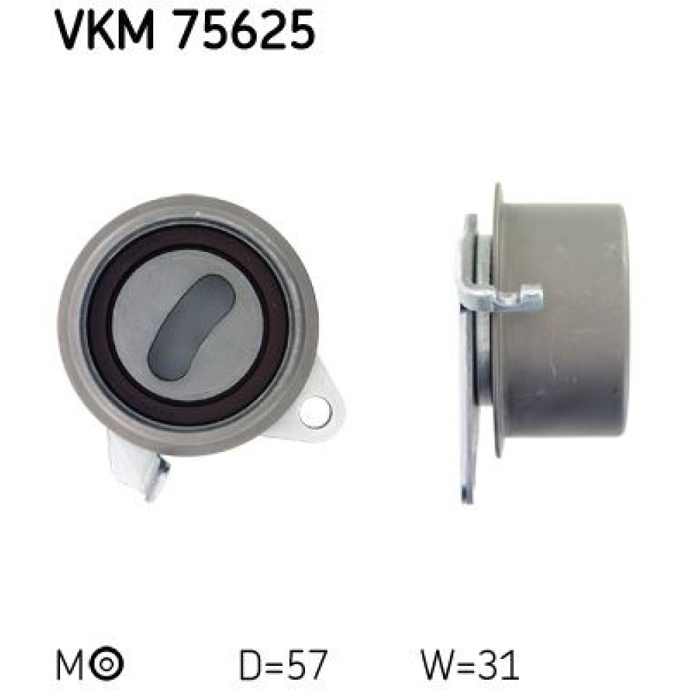 Шків натяжний SKF vkm75625