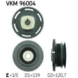 Ролик SKF vkm96004