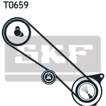 Комплект ремня ГРМ SKF vkma91713
