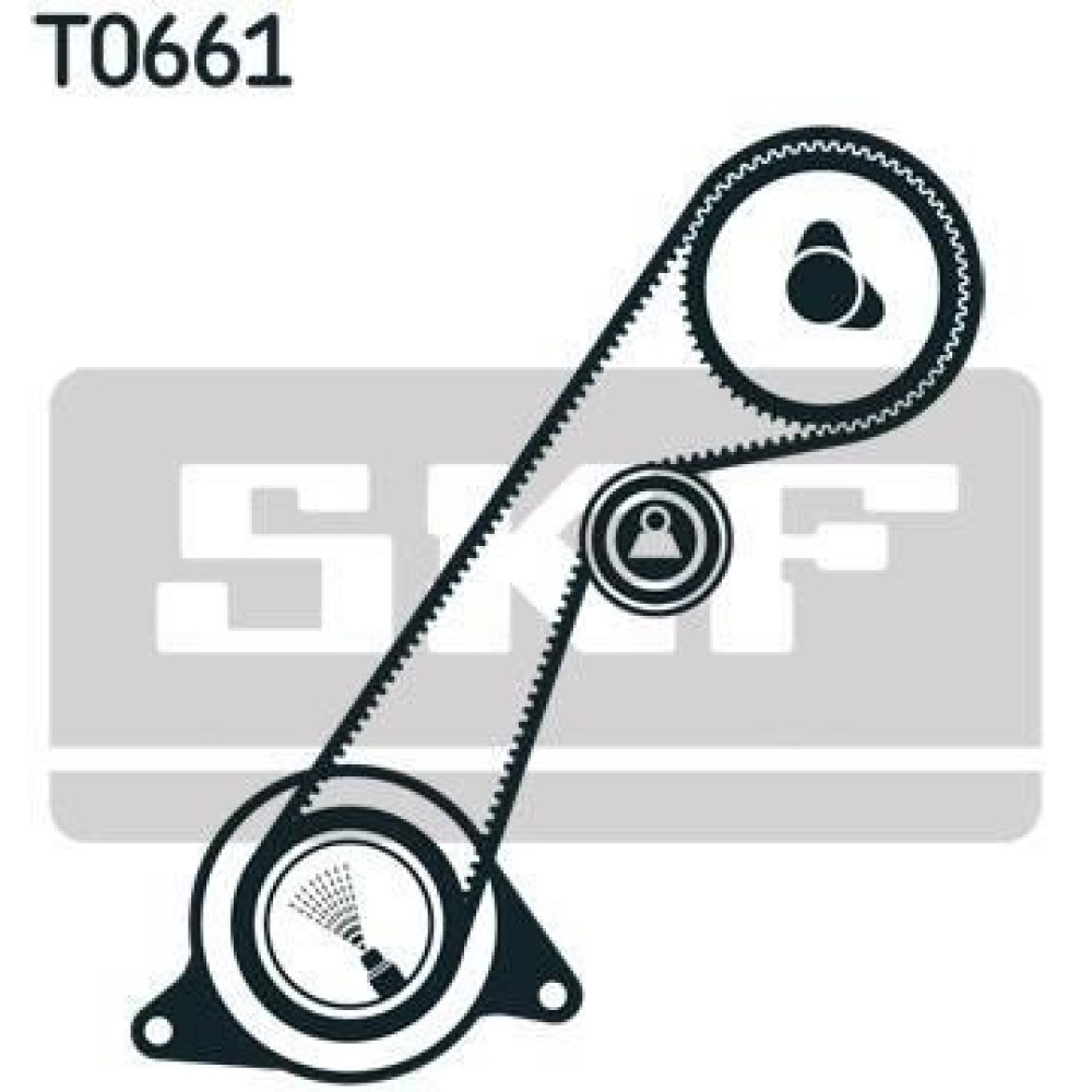 Комплект ременя ГРМ SKF vkma94616