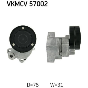 Шків натяжний SKF vkmcv57002