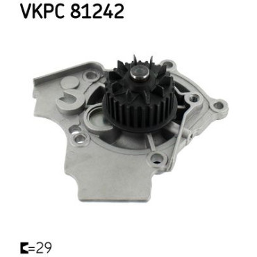 Водяний насос охолоджувальної рідини SKF vkpc81242