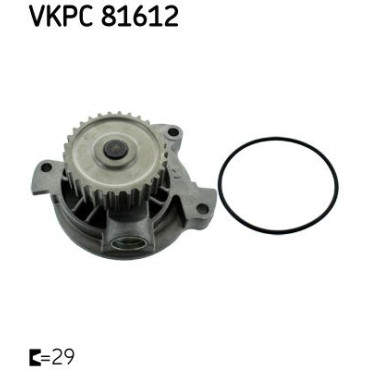 Водяний насос SKF vkpc81612