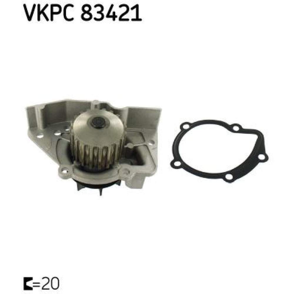 Водяна помпа SKF vkpc83421