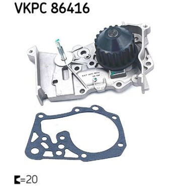 Водяной насос SKF vkpc86416