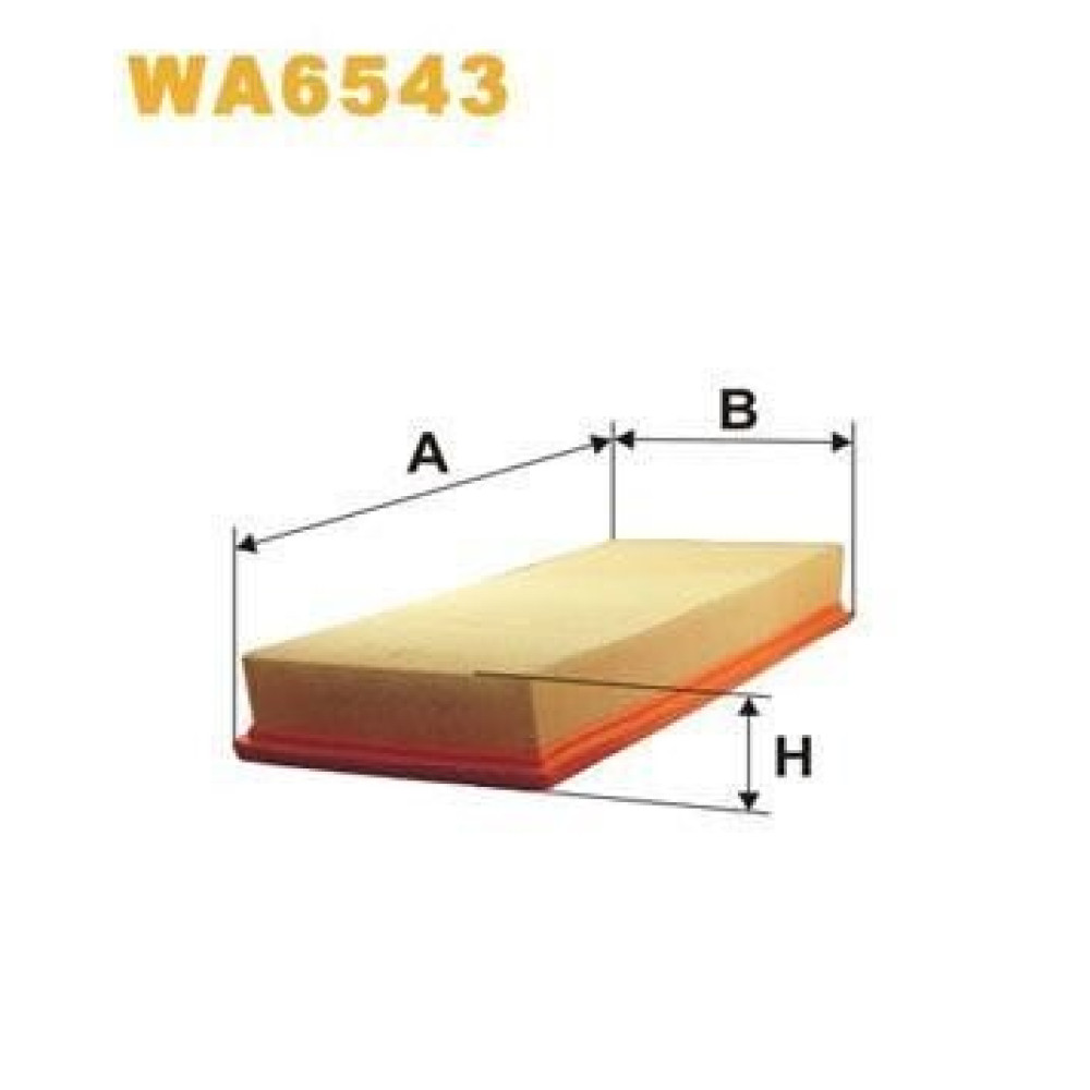Фильтр воздушный WIX wa6543