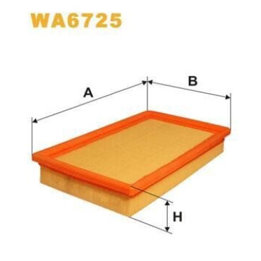 Фільтр повітряний WIX wa6725