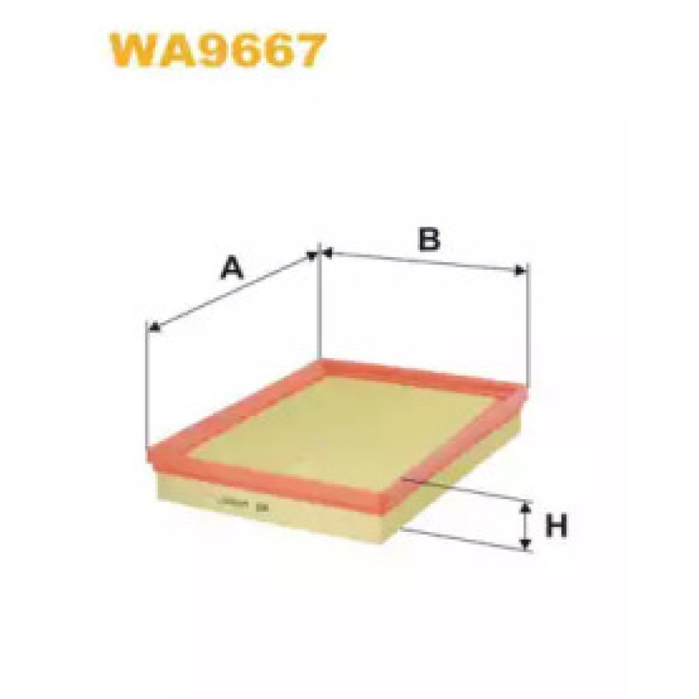 Фільтр повітряний WIX wa9667