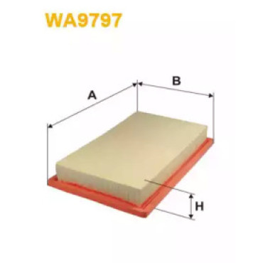 Фильтр воздуха WIX wa9797