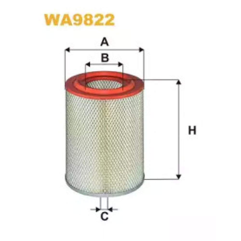 Фільтр повітряний WIX wa9822