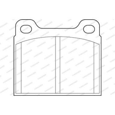 Комплект гальмівних колодок з 4 шт. дисків Wagner wbp20755a