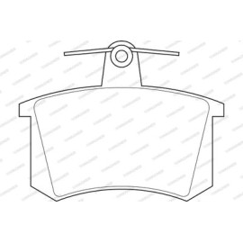 Комплект гальмівних колодок з 4 шт. дисків Wagner wbp21144a