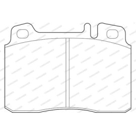 Комплект гальмівних колодок з 4 шт. дисків Wagner wbp21153b