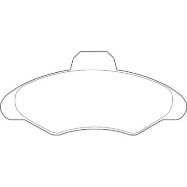 Комплект гальмівних колодок з 4 шт. дисків Wagner wbp21171a