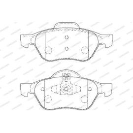 Комплект гальмівних колодок з 4 шт. дисків Wagner wbp24535a