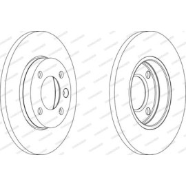 Гальмівний диск Wagner wgr01031