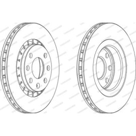 Диск гальмівний Wagner wgr02061