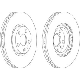 Диск гальмівний Wagner wgr07601