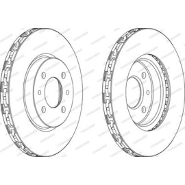 Диск тормозной Wagner wgr07621