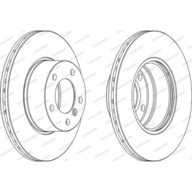Диск тормозной Wagner wgr08341
