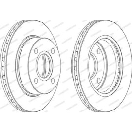 Гальмівний диск Wagner wgr08871