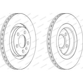 Диск тормозной Wagner wgr09281