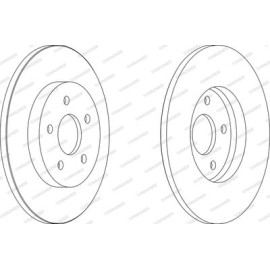 Гальмівний диск Wagner wgr11261