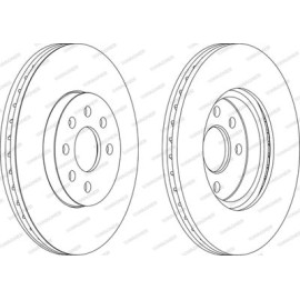 Гальмівний диск Wagner wgr12361